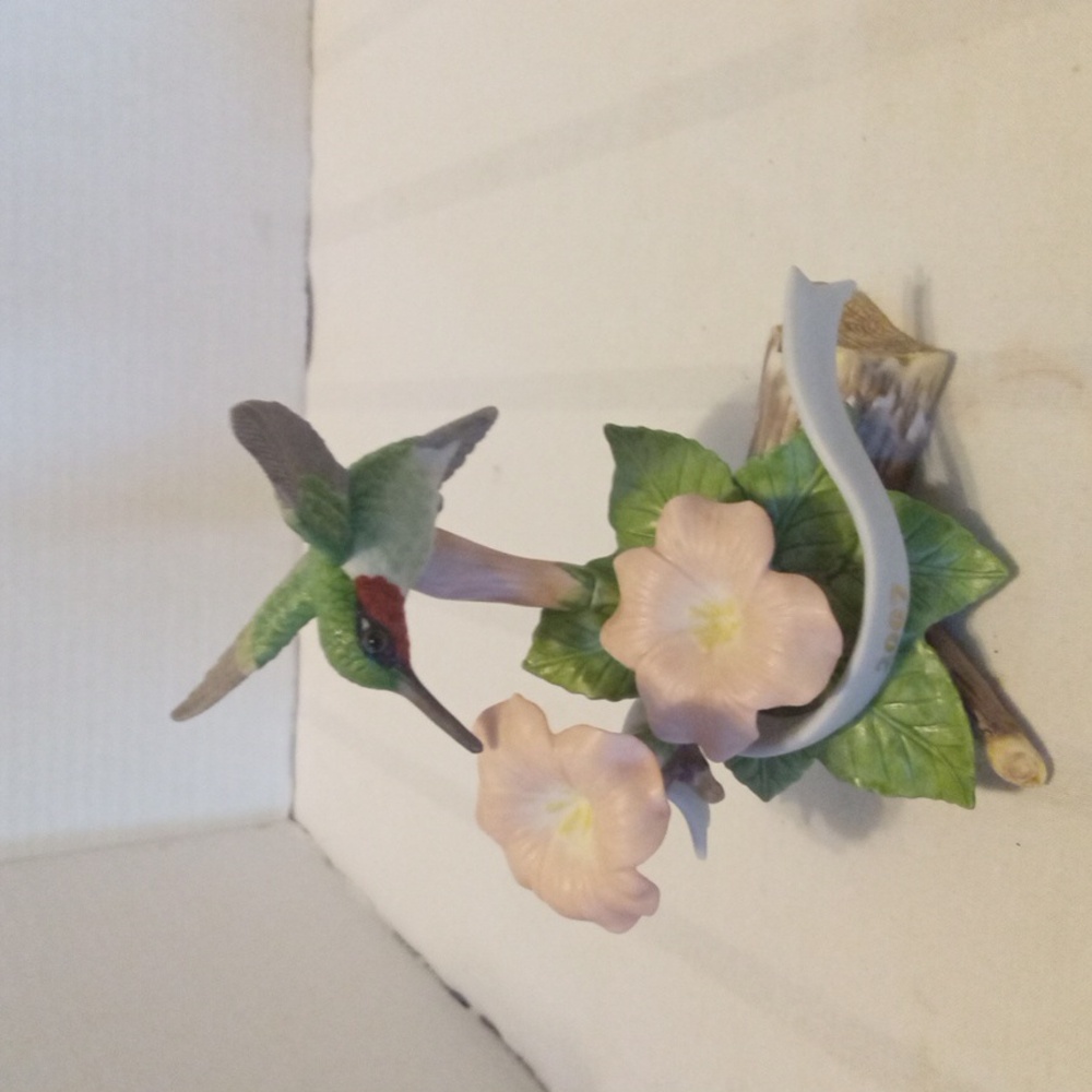 Vintage Lenox 2007 Hummingbird Sculpture